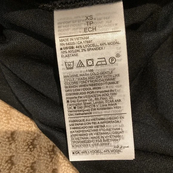 Banana republic black sleeveless mock turtleneck dress, size XS - Picture 3 of 7